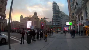 Gran Vía Nights: Madrid's Never-Ending Street